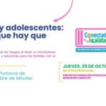 El programa de Bienestar Digital de Sanse comienza el 29 de octubre con ‘Móviles y adolescentes: todo lo que hay que saber’